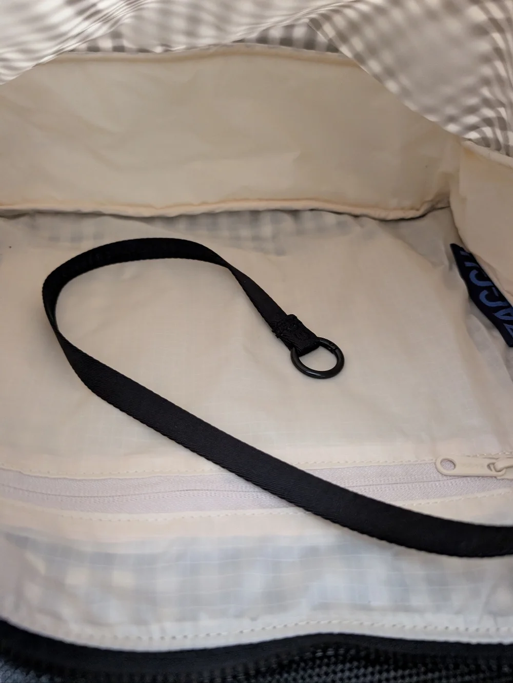 Baggu Nylon Shoulder Black and white gingham bag - Picture 8 of 8